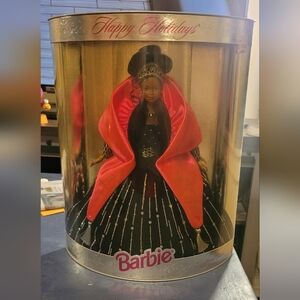 Barbie Holiday Doll in Pink & Black